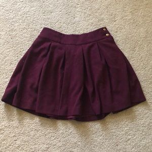 Maroon Skirt